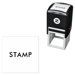 Custom 1.5" x 1.5" self-inking stamp