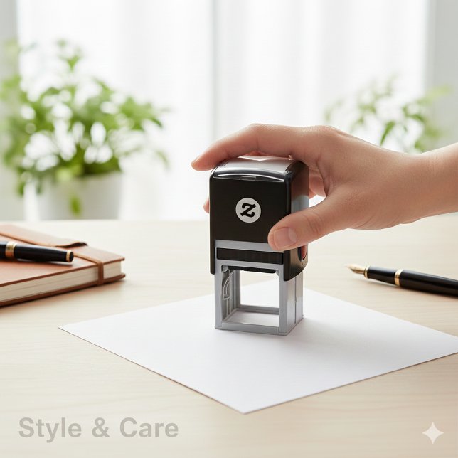 Custom 1.5 x 1.5 Self Inking Stamp for Your Design (Custom 1.5 x 1.5 Self Inking Stamp for Your Design)