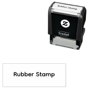 Custom 1.8" x 0.65" Self Inking Rubber Stamp