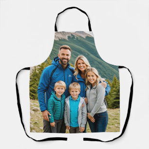 Custom 1 Photo Family Apron