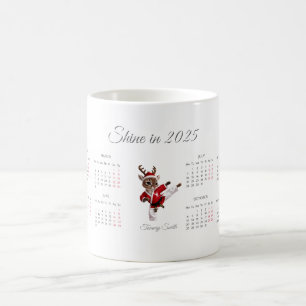 Custom 2025 Calendar Coffee Mug