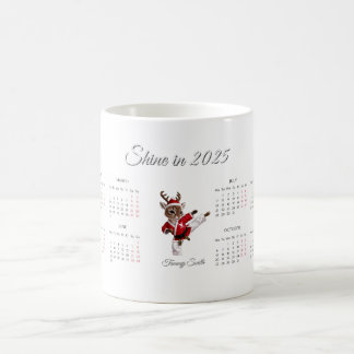 Custom 2025 Calendar Coffee Mug