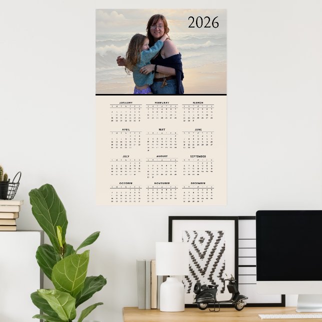 Custom 2026 Calendar  Poster (Home Office)