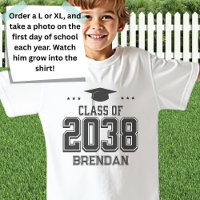 Custom 2038 Back-to-School Handprint Keepsake