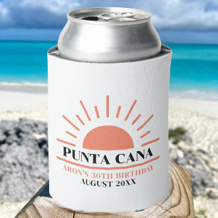 Custom 20th 30th 40th Birthday Squad Trip Cruise Can Cooler