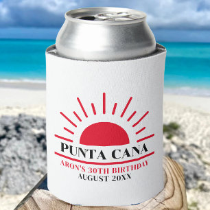 Custom 20th 30th 40th Birthday Squad Trip Cruise Can Cooler