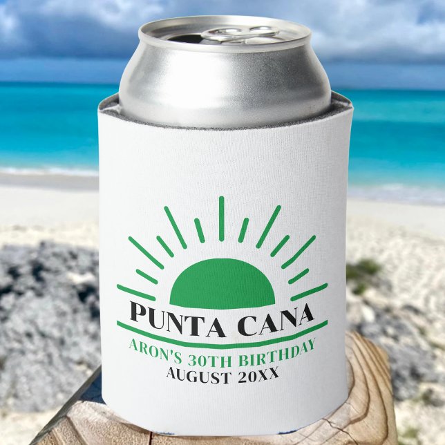 Custom 20th 30th 40th Birthday Squad Trip Cruise Can Cooler (Creator Uploaded)