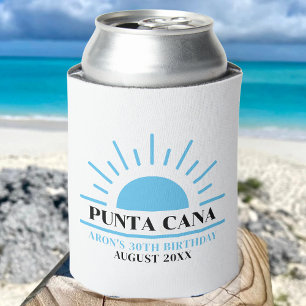 Custom 20th 30th 40th Birthday Squad Trip Cruise Can Cooler