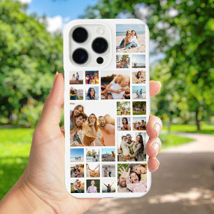 Custom 26 Photo Collage iPhone 16 Pro Max Case
