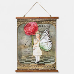 Custom 26"x36" Vertical (Portrait), One Panel Hanging Tapestry