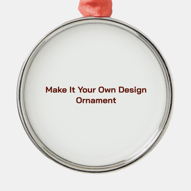 Custom 2.125" metal tree decoration (Front)