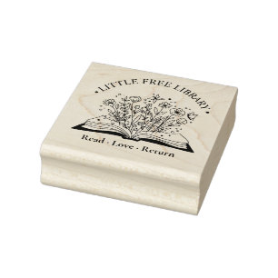 Custom 2.5" x 2.5" Rubber Stamp, Ink Pad Colour =  Stamp
