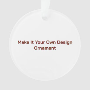 Custom 2.87"l x 2.87"w x .187"d ornament