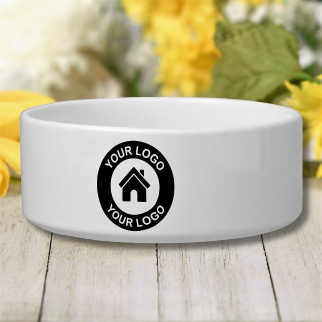 Custom 2 Business Logos Promotional Bowl (Creator Uploaded)