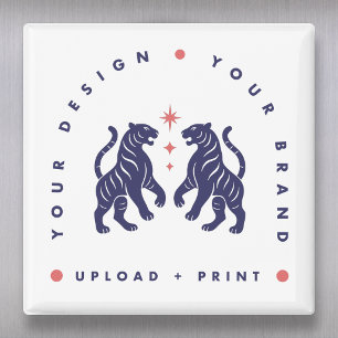 Custom 2" Magnet   Design Upload Fridge Magnets