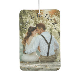 Custom 2 Photo Couple Car Car Air Freshener