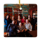 Custom 2-sided Family Photo Christmas Ornament