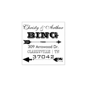 Custom 2" x 2" Rubber Stamp