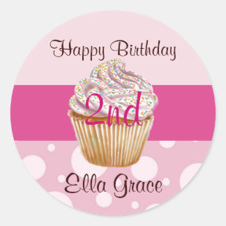 Custom 2nd Birthday Sticker