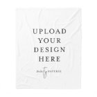 Custom 30" x 40" Fleece Blanket, Small