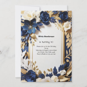 Custom 30th Birthday Invitation