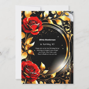 Custom 30th Birthday Invitation