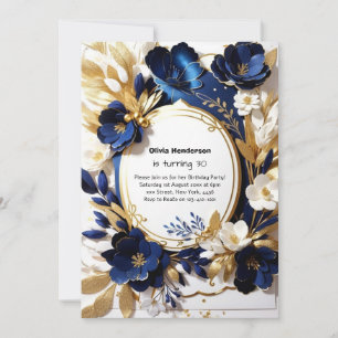 Custom 30th Birthday Invitation