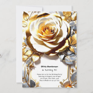 Custom 30th Birthday Invitation