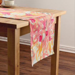 Custom 35.6 cm x 182.9 cm (14" x 72") Table Runne Short Table Runner