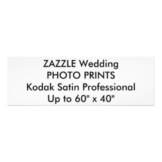Custom 36" x 12" Professional Photo Prints