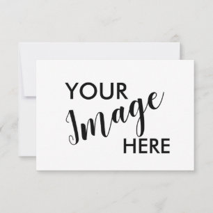 Custom 3.5 x 5 inch Horizontal card with envelopes