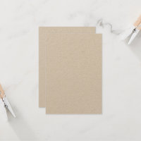 Custom 3.5" x 5" Kraft | Eco-Friendly Matte