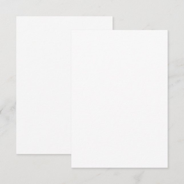 Custom 3.5x5 Matte Flat Invitations | Personalise (Front/Back)