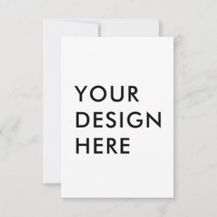 Custom 3.5x5" Vertical Response Card Printing