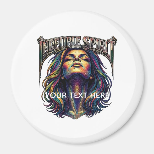 Custom 3 Inch Circle Magnet (Front)