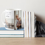 Custom 3 Photo Great Moms Gets Promoted to Grandma Coffee Mug<br><div class="desc">Celebrate the journey of grand motherhood with our Custom 3 Photo mug: 'Great Moms Get Promoted to Grandma'. This charming mug captures the essence of love and bonding between grandma and grandkids,  featuring three customisable photo slots to showcase cherished moments,  love,  laughter,  and countless memories</div>