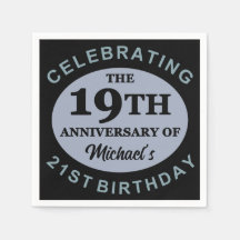 Custom 40th Birthday Humour