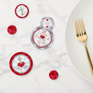 Custom 40th Wedding Anniversary Table Decorations Confetti