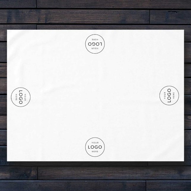 Custom 4 Circle Logo Company Business Restaurant Tablecloth (Creator Uploaded)