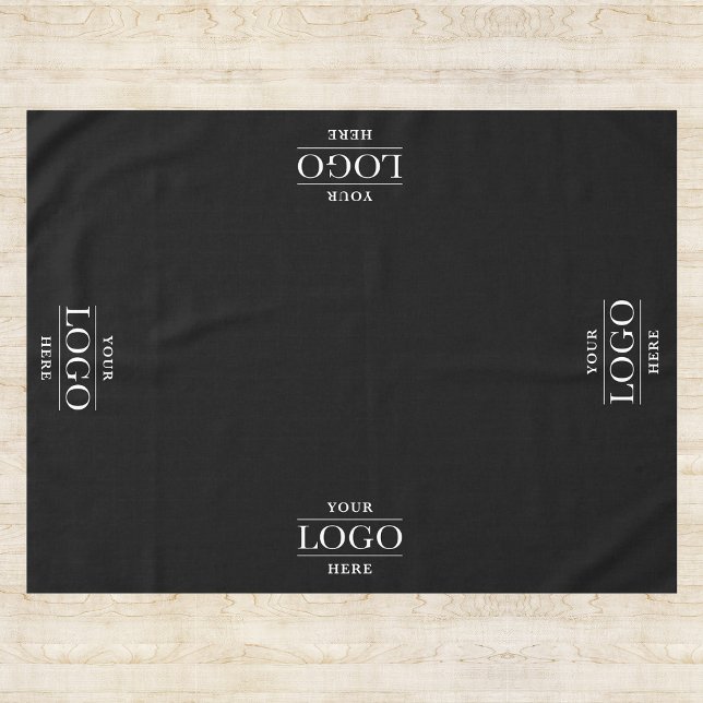 Custom 4 Logo Company Business Restaurant Promo Tablecloth (Creator Uploaded)