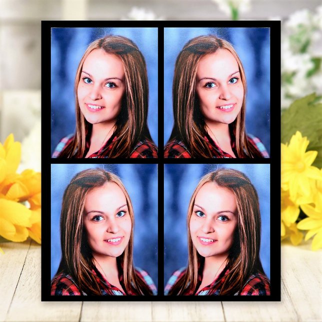 Custom 4 Photo Collage Personalised Tapestry (Creator Uploaded)
