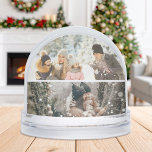 Custom 4 Photo Collage Snowglobe<br><div class="desc">Create your own custom photo snow globe featuring 4 of your favourite pictures.</div>