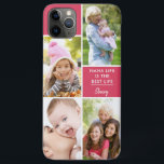 Custom 4 Photo Nana Life is the Best Life Pink Case-Mate iPhone Case<br><div class="desc">Personalized iPhone case for nana - add your name and 4 of your favorite photos. The photo template is set up for you to add your pictures working clockwise from the top right. The nana quote reads "Nana Life is the Best Life" followed by your name - all of which...</div>
