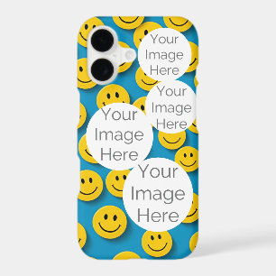 custom 4 photo smiley