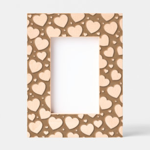 Custom 4" x 6" Portrait, FrameStyle: natural Etched Frames