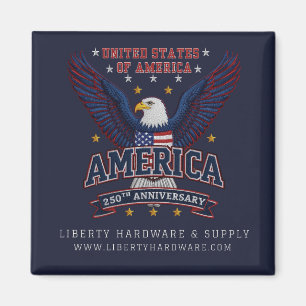 Custom 4th of July Event Personalised Magnet