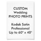 Custom 5" x 7" Professional Photo Prints