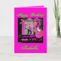 Custom 5x7 Happy Birthday Recycled Greeting Cards