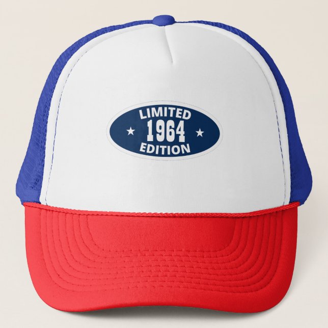 custom 60th birthday Trucker Hat (Front)