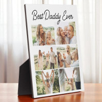 Custom 6 Photo Collage Best Daddy Ever 